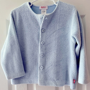 Zutano Chambray Cotton Baby Jacket‎ 12-18 months like new!